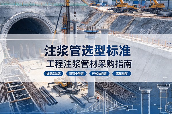 甘德注浆管选型标准