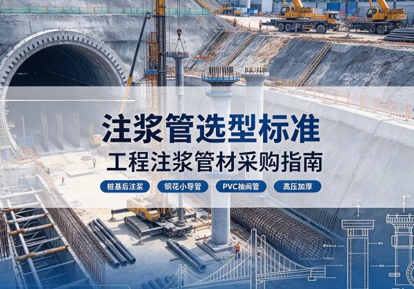 甘德注浆管选型标准